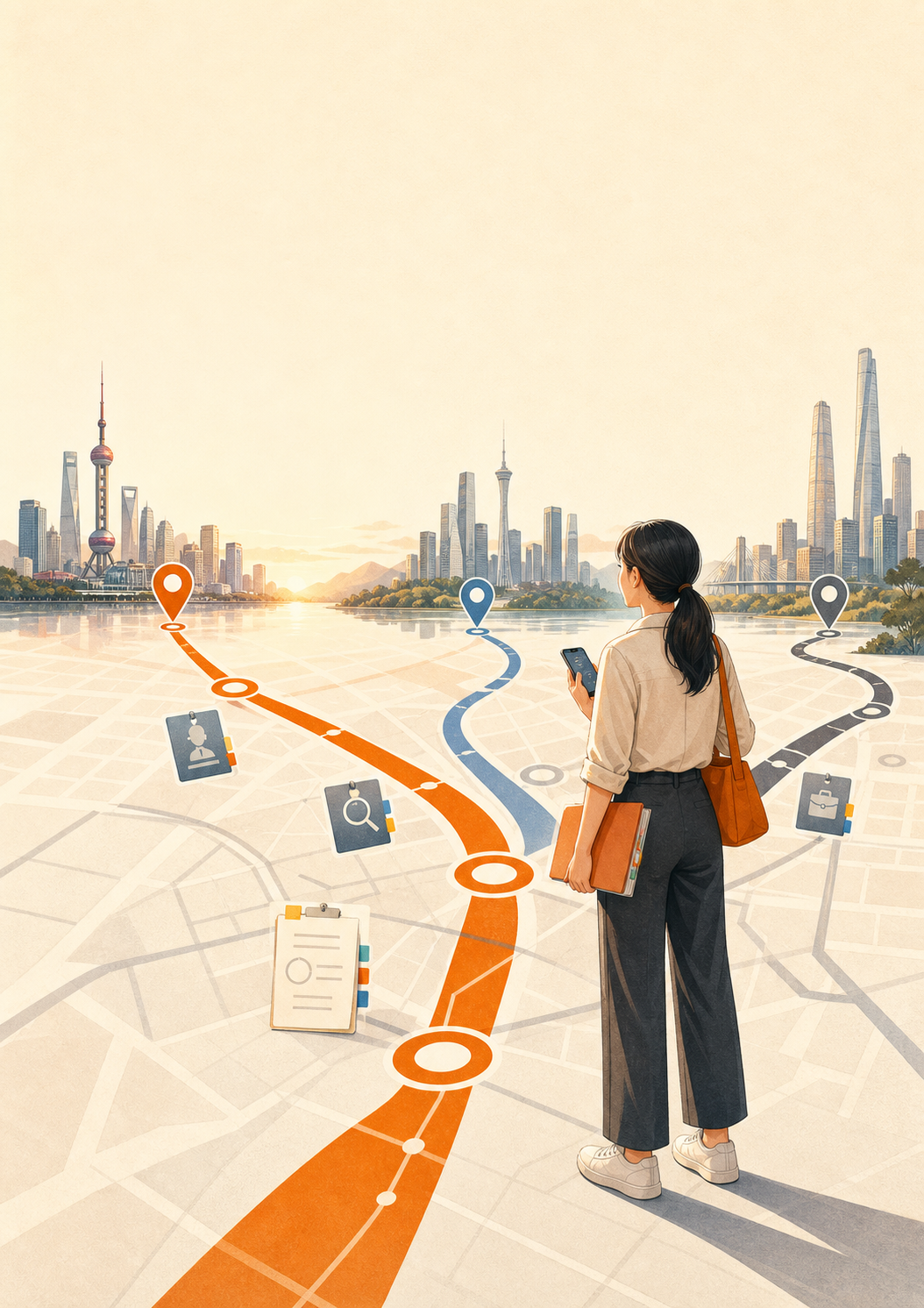 澳洲留学生查看回国城市机会地图