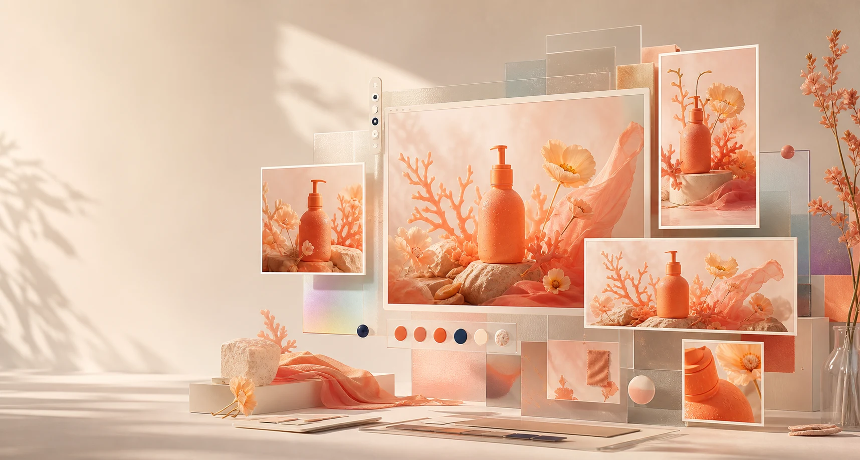 One visual system adapted into multiple campaign formats